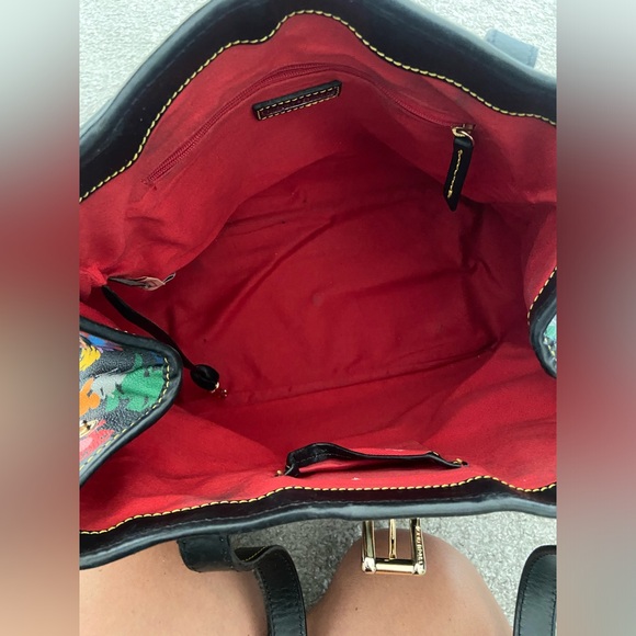 Disney Parks Dooney & Bourke Original 2010 Wonder Mickey Mouse Tote Purse - Picture 7 of 11